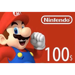 NINTENDO ESHOP CARD 100$ USD✅(USA)