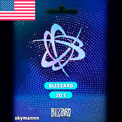 🔴BattleNet Gift Card🔴BLIZZARD 20 $ - USD | 🟡АВТО🚀