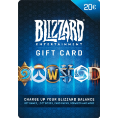 Blizzard Gift Card 20 EUR (Battle.net) EU🇪🇺