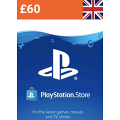 ✅Playstation Network PSN✅ Gift Card 60 GBP - UK Быстро