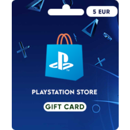 🔴Playstation Network PSN🔥Gift Card 5 € EUR - DE Fast