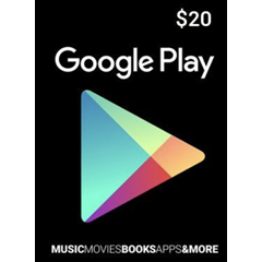 ✅Google Play ✅Gift Card 20 $ USD (USA🇺🇸)Моментально