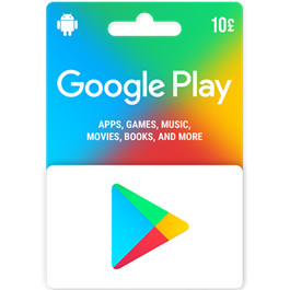 🟢Google Play 🟢 Gift Card 10 GBP (UK)🌏United Kingdom