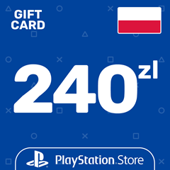 ⭐️Карта Пополнения PSN 240 Злотых (PLN) Польша