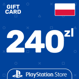 ⭐️PSN Top Up Card 240 PLN Poland