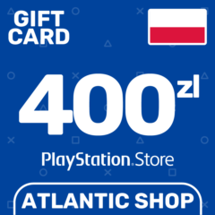 ⭐️Карта Пополнения PSN 400 Злотых (PLN) Польша