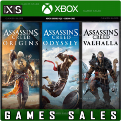 ✅ASSASSIN&acute;S CREED НАБОР:VALHALLA+ODYSSEY+ORIGINS🔑XBOX