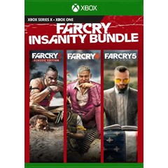 ✅❤️FAR CRY INSANITY BUNDLE(3+4+5)❤️XBOX ONE|XS🔑КЛЮЧ✅