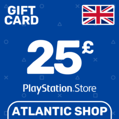 ⭐️Карта Пополнения PSN 25 Фунтов (GBP) Великобритания