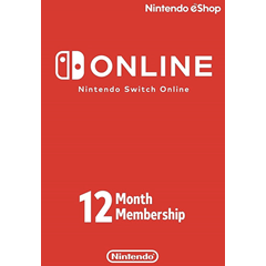 🟢Nintendo Switch Online🟢 12 Месяцев Gift Card🇺🇸США