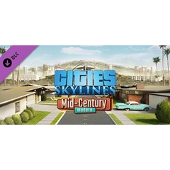 Cities: Skylines - Creator Pack: Mid-Century Modern 🔑