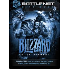 Blizzard 5-10-20$ (USD) Battle.net Gift Card