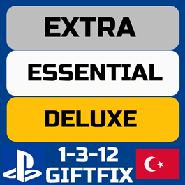 🇹🇷 PlayStation PS PLUS DELUXE | EXTRA | ESSENTIAL 🚀