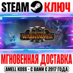 РОССИЯ+МИР TW: Warhammer III +17 DLC | Collection (+30 DLC) STEAM КЛЮЧ + Бонус