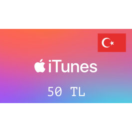 iTunes🔥Gift Card -   50 TL🇹🇷 (Turkey) [No fee]