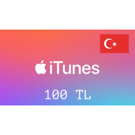 iTunes🔥Gift Card -  100 TL🇹🇷 (Turkey) [No fee]