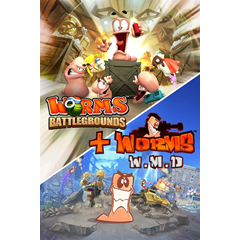 ✅ Worms Battlegrounds + Worms W.M.D Xbox активация