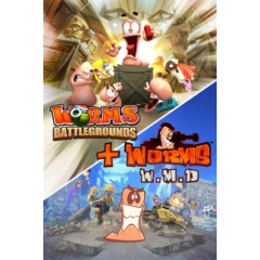 ✅ Worms Battlegrounds + Worms W.M.D Xbox активация