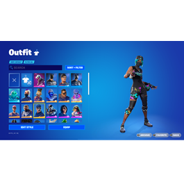 FORTNITE🎮 43+ SKINS ACCOUNT |OG STW BATMAN RICK| +MAIL