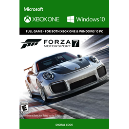 FORZA MOTORSPORT 7 STANDARD ✅(XBOX/WINDOWS 10) KEY 🔑