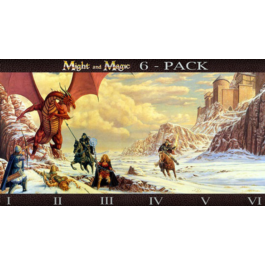 Might &amp; (and) Magic VI-Pack 1 to 6 collection UPLAY KEY