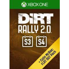 🎮💙🔥DIRT RALLY 2.0 DELUXE CONTENT PACK 2.0 (SEASONS 3 and 4) XBOX🔑КЛЮЧ AR DLC