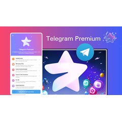 ⭐TELEGRAM PREMIUM SUBSCRIPTION Warranty✅