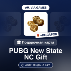 PUBG New State (NC Ключ) РФ-СНГ-МИР + ПОДАРОК