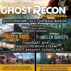 ❤️UPLAY/STEAM✅ДОПОЛНЕНИЕ✅GHOST RECON WILDLANDS✅РФ❤️