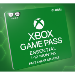 Xbox Game Pass Essential 1–12 месяцев Активация  быстро