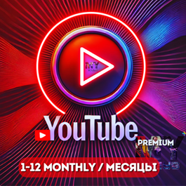 🔴YOUTUBE PREMIUM 🔴INDIVIDUAL 1/12 MONTHS SUBSCRIPTION