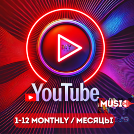 🎧 YOUTUBE MUSIC 🔴INDIVIDUAL◀️1/12 MONTHS✅SUBSCRIPTION