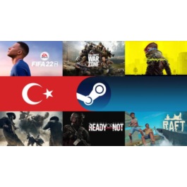 ❤️ New Steam Turkey Account - Cheaper Games and DLC's