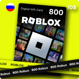 Roblox Gift Card 800 ROBUX GLOBAL KEY🔑 REGION FREE