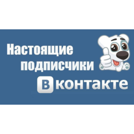 Subscribers to your Vkontakte group