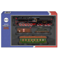 Поезд победы с вагонами