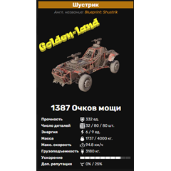 ✅Crossout Xbox 🔥 Набор «Шустрик» 🔥