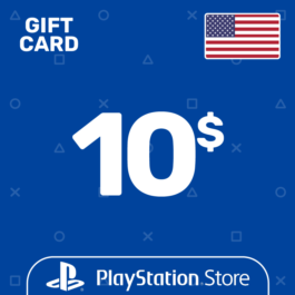 ⭐️PSN Top Up Card 10$ (USD) USA