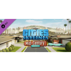 Cities: Skylines - Content Creator Pack: Mid-Century Mo