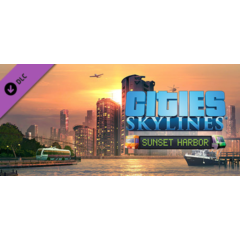 Cities: Skylines - Sunset Harbor DLC - STEAM RU