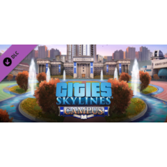 Cities: Skylines - Campus DLC - STEAM GIFT РОССИЯ