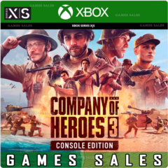 ✅❤️COMPANY OF HEROES 3❤️XBOX SERIES X|S🔑КЛЮЧ✅