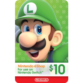 Nintendo eShop Gift Card $10 -USA Instant Delivery