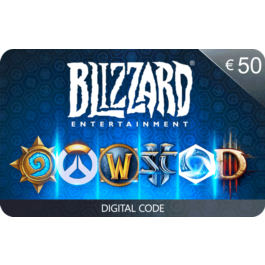 Blizzard Gift Card €50 Euro (EU) Battle.net