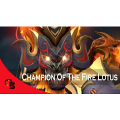 ✅Champion of the Fire Lotus✅Collector&acute;s Cache 2022✅