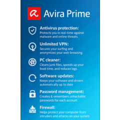 Avira Prime 3 месяца для 5 устройств