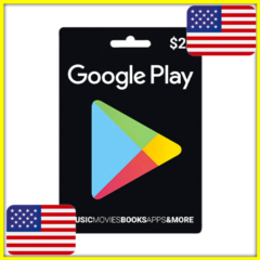 ⭐Подарочная карта Google Play✨USA 5-70$ Официальный КЛ