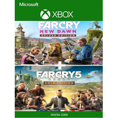 FAR CRY 5 GOLD + FAR CRY NEW DAWN DELUXE ✅XBOX КЛЮЧ🔑