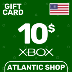 ⭐️Карта Пополнения Xbox 10$ (USD) США