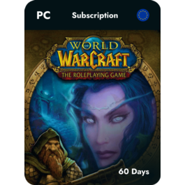 💎WOW WORLD OF WARCRAFT 60 DAYS TIME CARD💎RU/EU💎